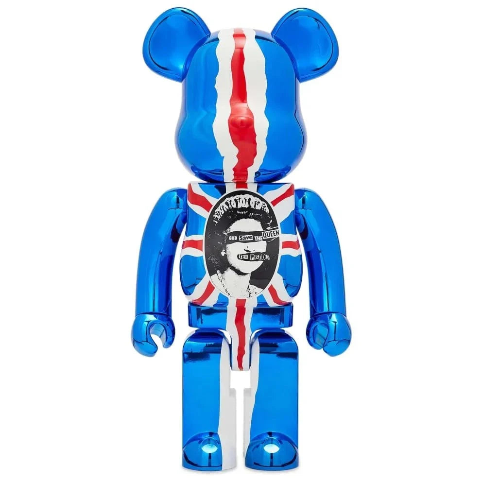 【レア】ベアブリック BE@RBRICK SexPistols 1000% 1000% Bearbrick - Sex Pistols Chrome Edition für Sammler