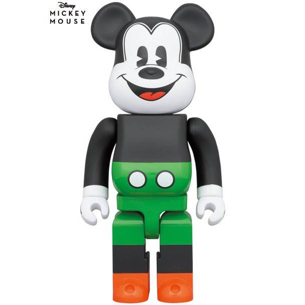 MEDICOM TOY BE@RBRICK Tanaami Keiichi MICKEY MOUSE 1000