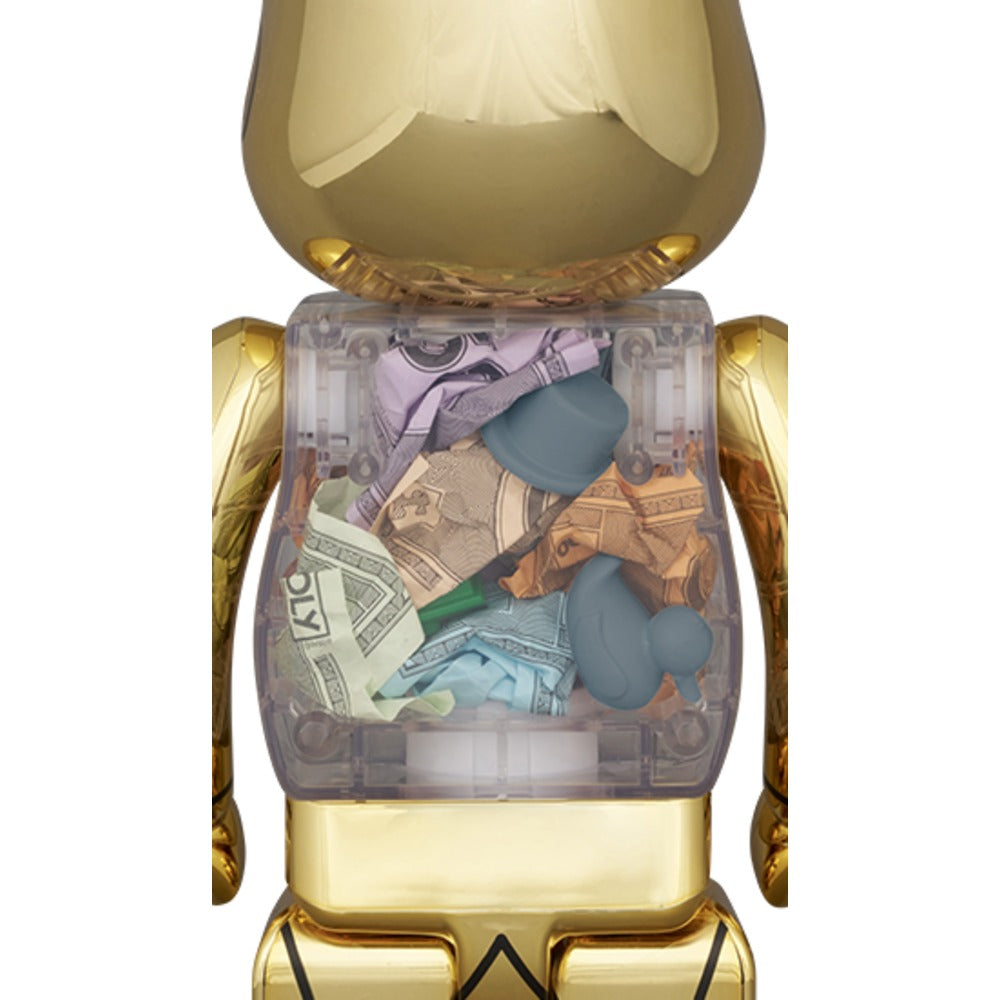 400% Bearbrick - Mr. Monopoly (90. Jahrestag)