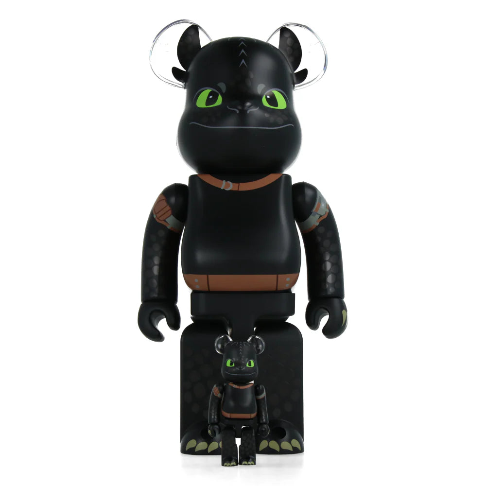 100 % & 400 % Bearbrick-Set – Ohnezahn