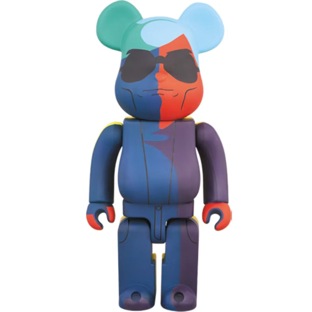 400% Bearbrick - Andy Warhol (Siebdruck)