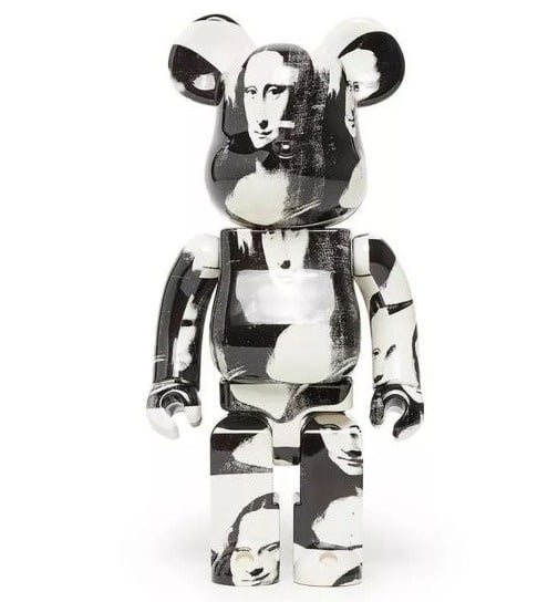 1000% Bearbrick – Andy Warhol (Brillo)