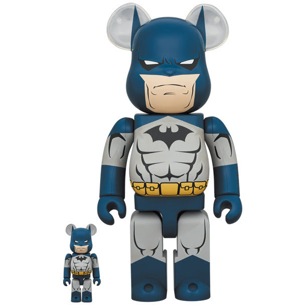400% & 100% Bearbrick Set – Batman (Hush)