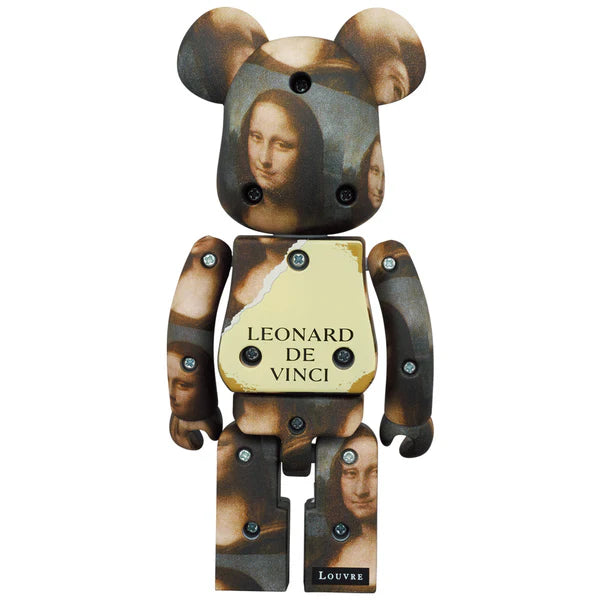 200 % Bearbrick – Leonardo Da Vinci – Mona Lisa (Chogokin)