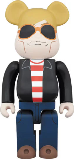 400 % Bearbrick – Andy Warhol (60er-Jahre-Stil)
