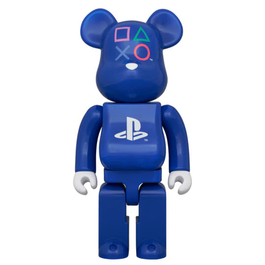 400% Bearbrick – PlayStation (Blaue Edition)