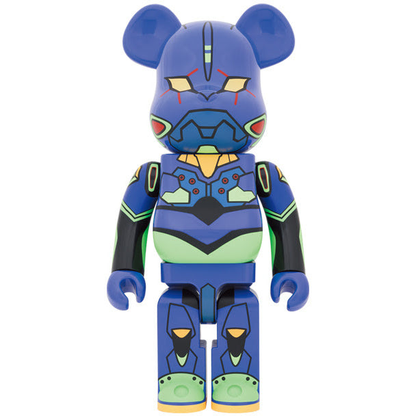 1000% Bearbrick - Evangelion (EVA Einheit 01 - Neue Lackierung)