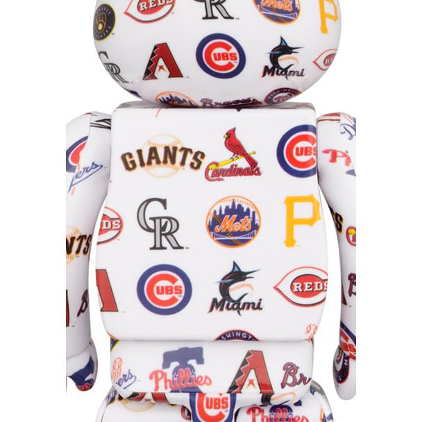 400 % und 100 % Bearbrick-Set – MLB National League