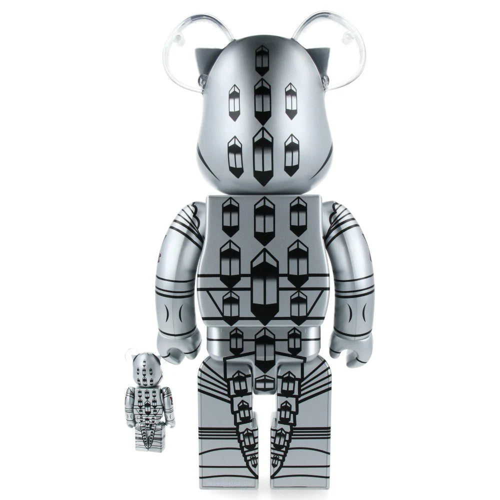 400 % und 100 % Bearbrick-Set – Mechagodzilla (1974)