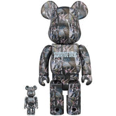 400 % und 100 % Bearbrick-Set – Strange Days (The Doors)