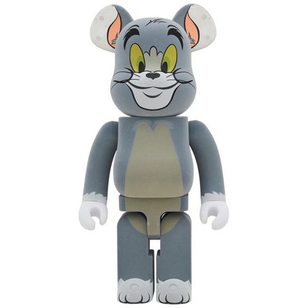 400 % und 100 % Bearbrick-Set – Tom Flocky Edition (Tom &amp; Jerry)