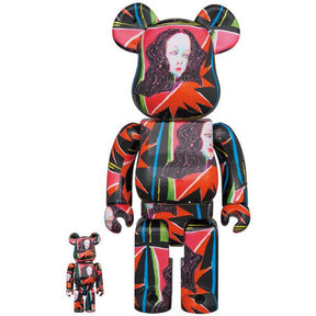 400 % und 100 % Bearbrick-Set – Göttin (Saiko Otake)