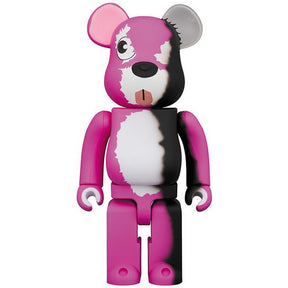 1000 % Bearbrick – Rosa Bär (Breaking Bad)