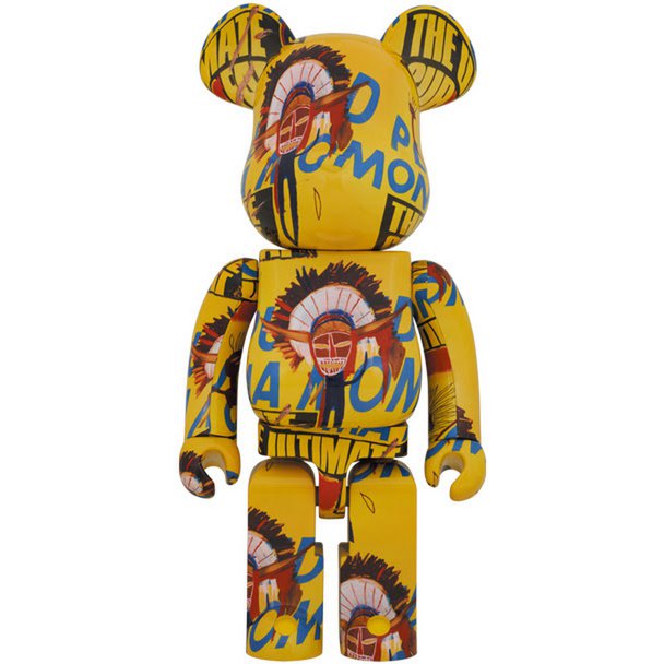 1000 % Bearbrick – Andy Warhol x Jean-Michel Basquiat (V3 – Coma Mom)