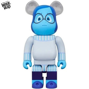 400% Bearbrick - Sadness (Inside Out)