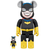 400 % und 100 % Bearbrick-Set – Batgirl (Die neuen Batman-Abenteuer)