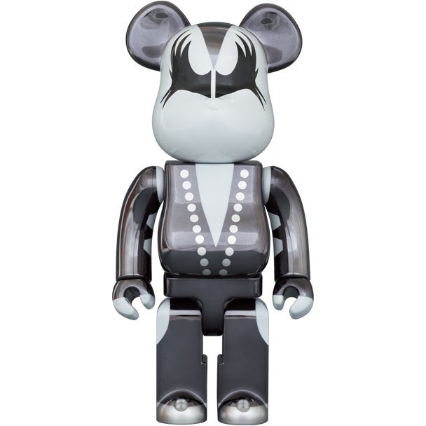 1000 % Bearbrick – KISS Demon (Chrome ed.)