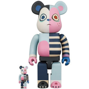 400 % und 100 % Bearbrick-Set – Lauren Tsai (2. Ver.)