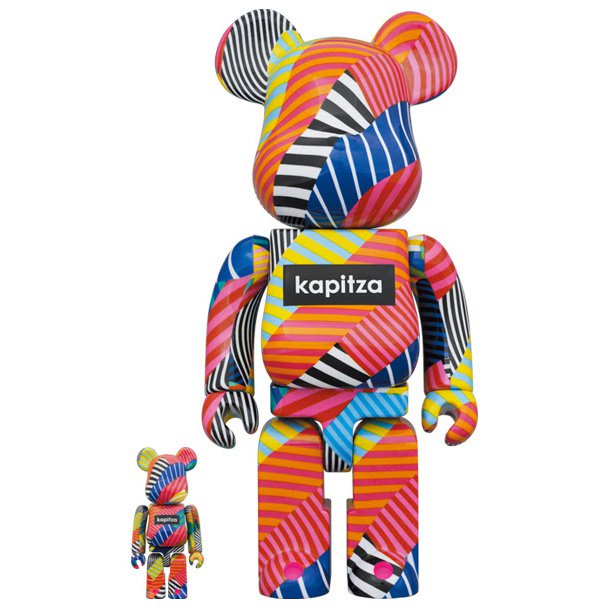 400 % und 100 % Bearbrick-Set – Lollipop von Kapitza