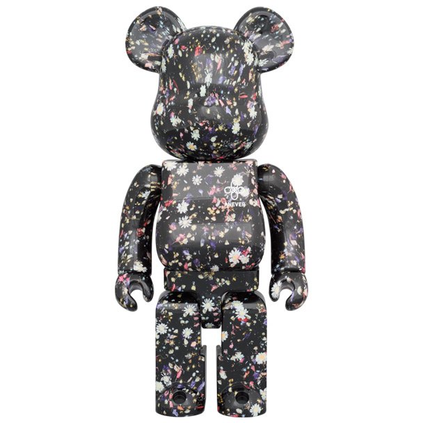 1000 % Bearbrick – Anever (Schwarz) von Onward Kashiyama