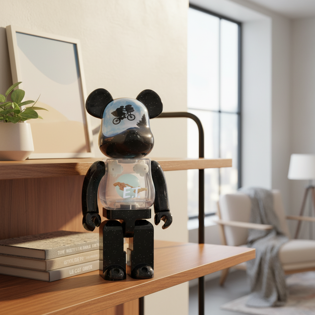 400 & 100 Bearbrick-Sets – Batman Hush – Sammlerset in Schwarz