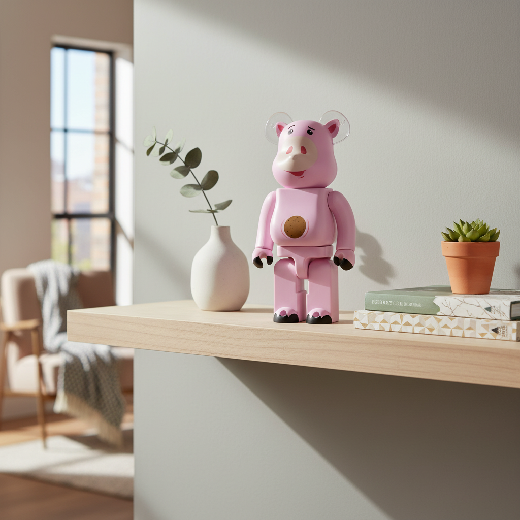 400% Bearbrick – Hamm (Toy Story)-Medicom Toy-Bearbrick