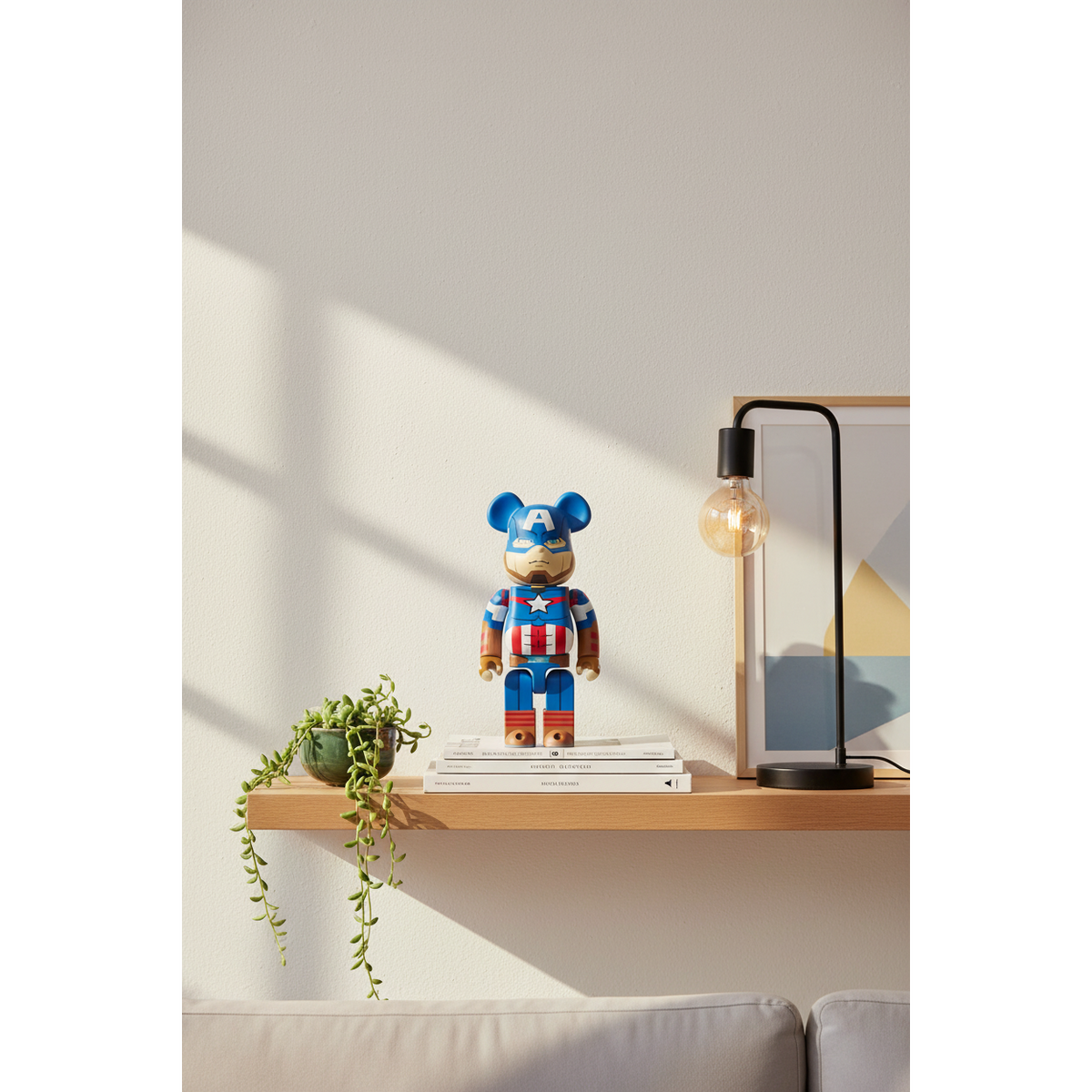 400% Bearbrick - Captain America