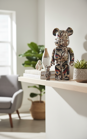 400% & 100% Bearbrick sæt - Phil Frost-Medicom Toy-Bearbrick