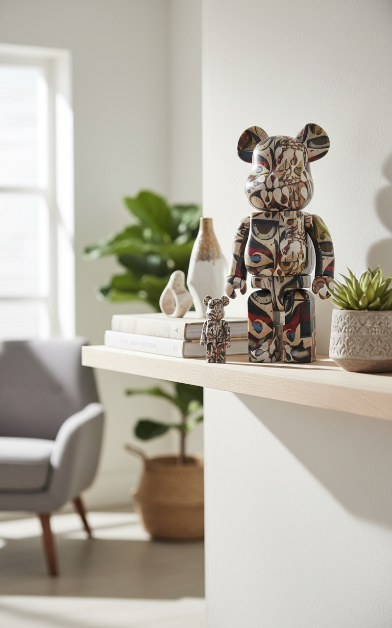 400% & 100% Bearbrick sæt - Phil Frost-Medicom Toy-Bearbrick