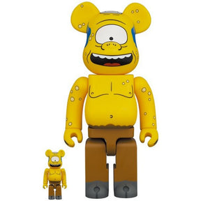 400 % und 100 % Bearbrick-Set – Cyclops (Die Simpsons)