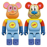 400 % Bearbrick-Set – Ren &amp; Stimpy (Space Madness)