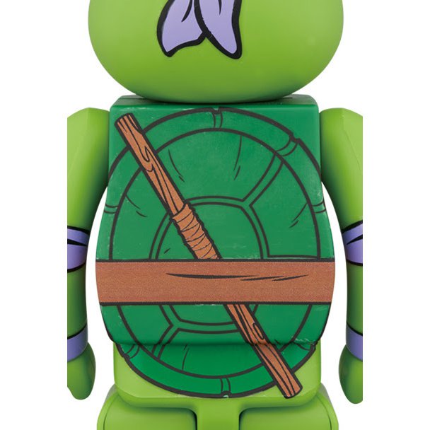 1000 % Bearbrick – Donatello (Teenage Mutant Ninja Turtles)