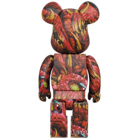 400 % Bearbrick – Lango-Drache (Lango Oliveira)