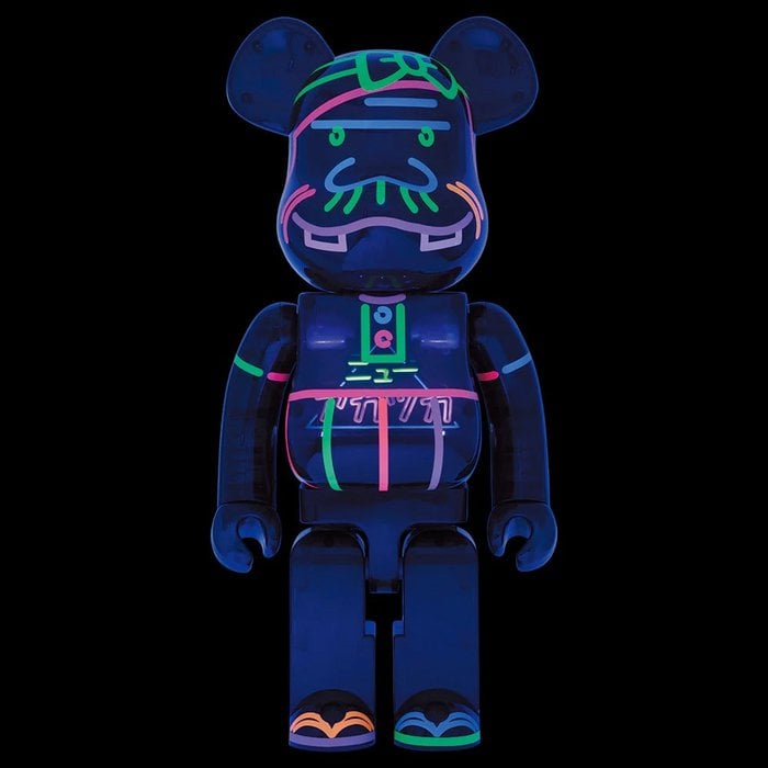 400 % Bearbrick – Bakabon Papa (Neues Akatsuka – Leichte Ausgabe)