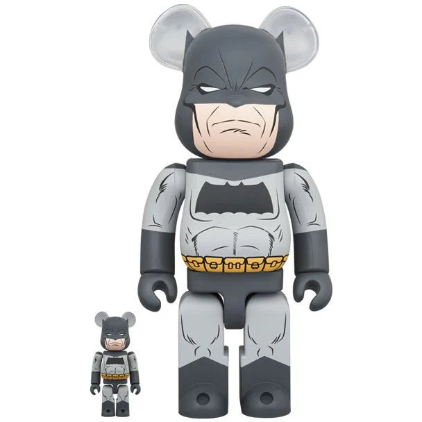 400 % und 100 % Bearbrick-Set – Batman (The Dark Knight Returns)