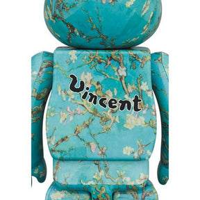 400 % und 100 % Bearbrick-Set – Vincent Van Gogh (Mandelblüten)