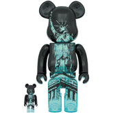 400 % und 100 % Bearbrick – Freiheitsstatue