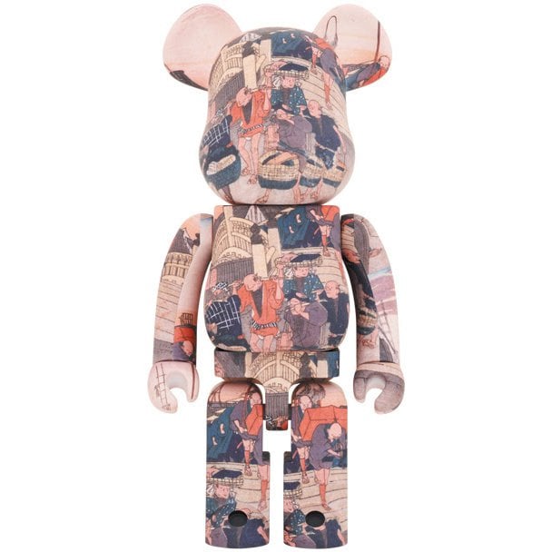 1000 % Bearbrick – „Die 53 Stationen“ (Utagawa Kuniyoshi)