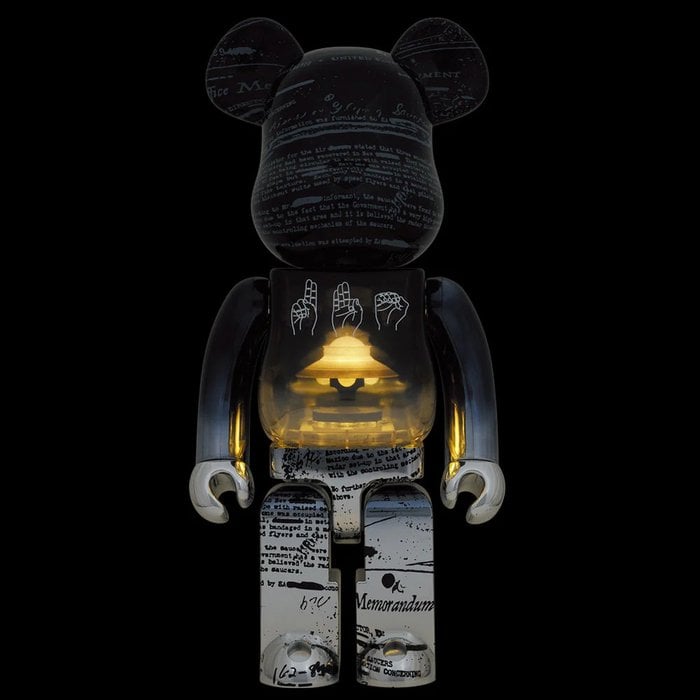 1000 % Bearbrick – UFO (2. Version)