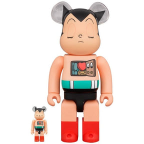 400 % und 100 % Bearbrick-Set – Astro Boy (schlafende Ausgabe)