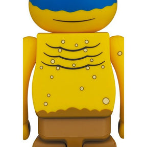 400 % und 100 % Bearbrick-Set – Cyclops (Die Simpsons)