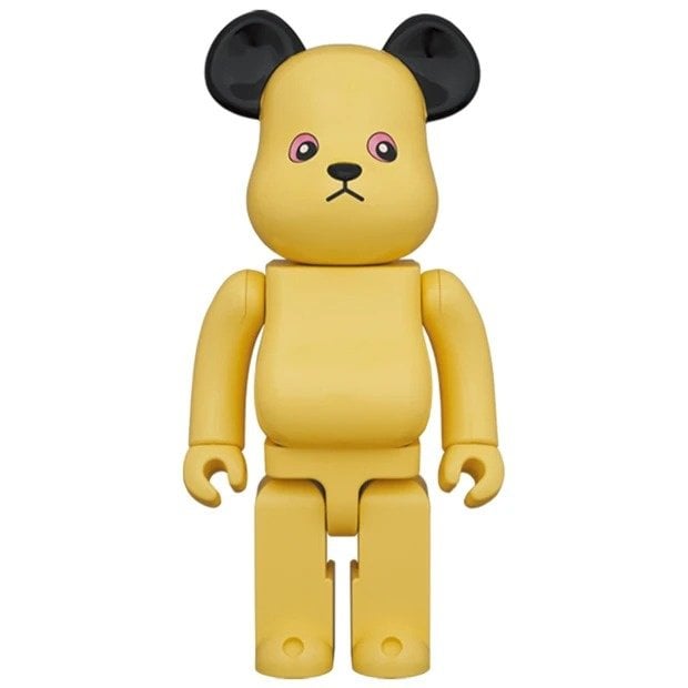 400 % Bearbrick – Sooty The Bear (Kellogg's Puffa Puffa Rice)