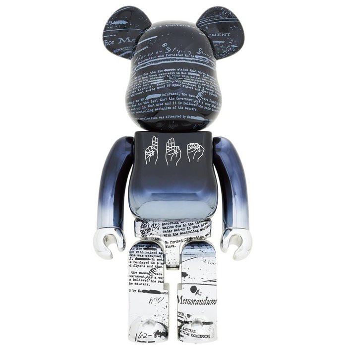 1000 % Bearbrick – UFO (2. Version)