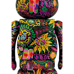 1000 % Bearbrick – Psychedelischer Paisley-Verstärker