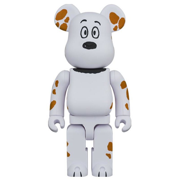 400 % Bearbrick – Murmeln (Erdnüsse)