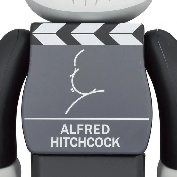 1000 % Bearbrick – Alfred Hitchcock