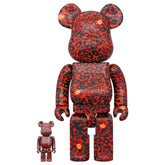 400 % und 100 % Bearbrick-Set – Verstärker (rot) von HIDE