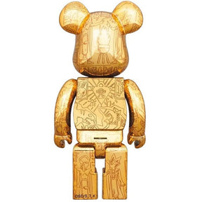 400 % und 100 % Bearbrick-Set – Yu-Gi-Oh! (Millennium Puzzle – Leichte Ausgabe)