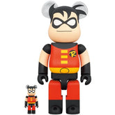 400 % und 100 % Bearbrick-Set – Robin (The New Batman Adventures)