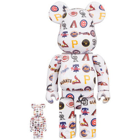 400% & 100% Bearbrick sæt - MLB National League